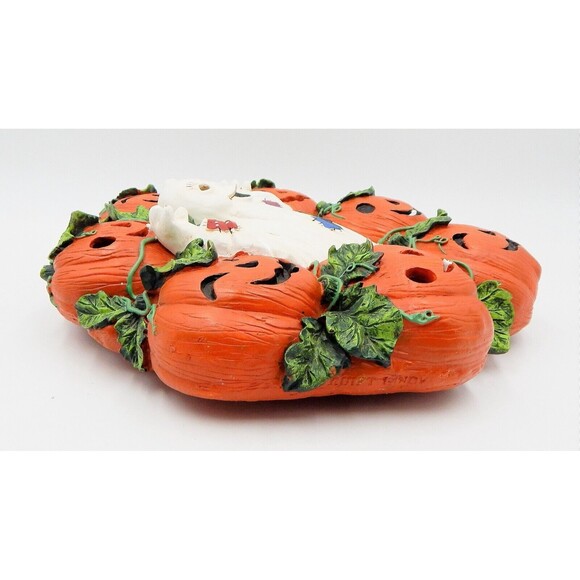 Gift Innovations Ghost and Pumpkin Wreath Talking Wall Decoration Non Working - Picture 6 of 13